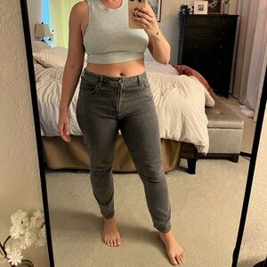 Abercrombie curve love high rise skinny jeans